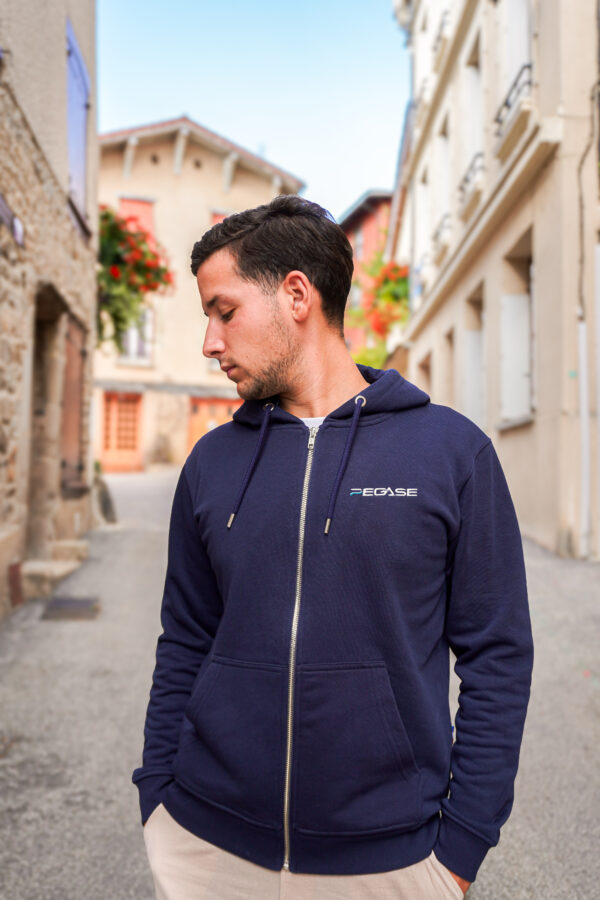 veste zippée PEGASE cœur